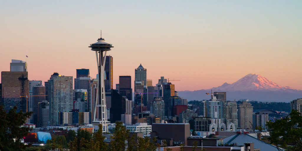 Seattle Washington Kerry Park Skyline