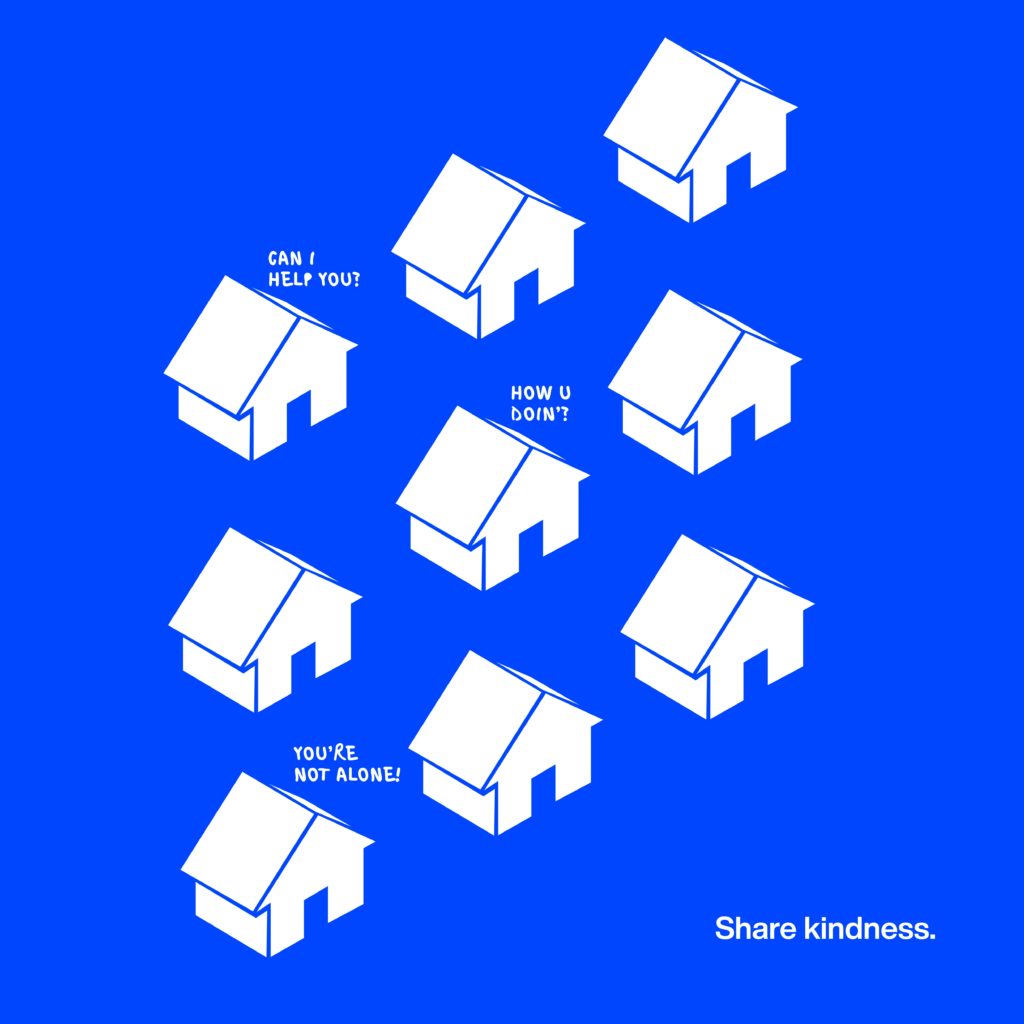 graphic of small houses