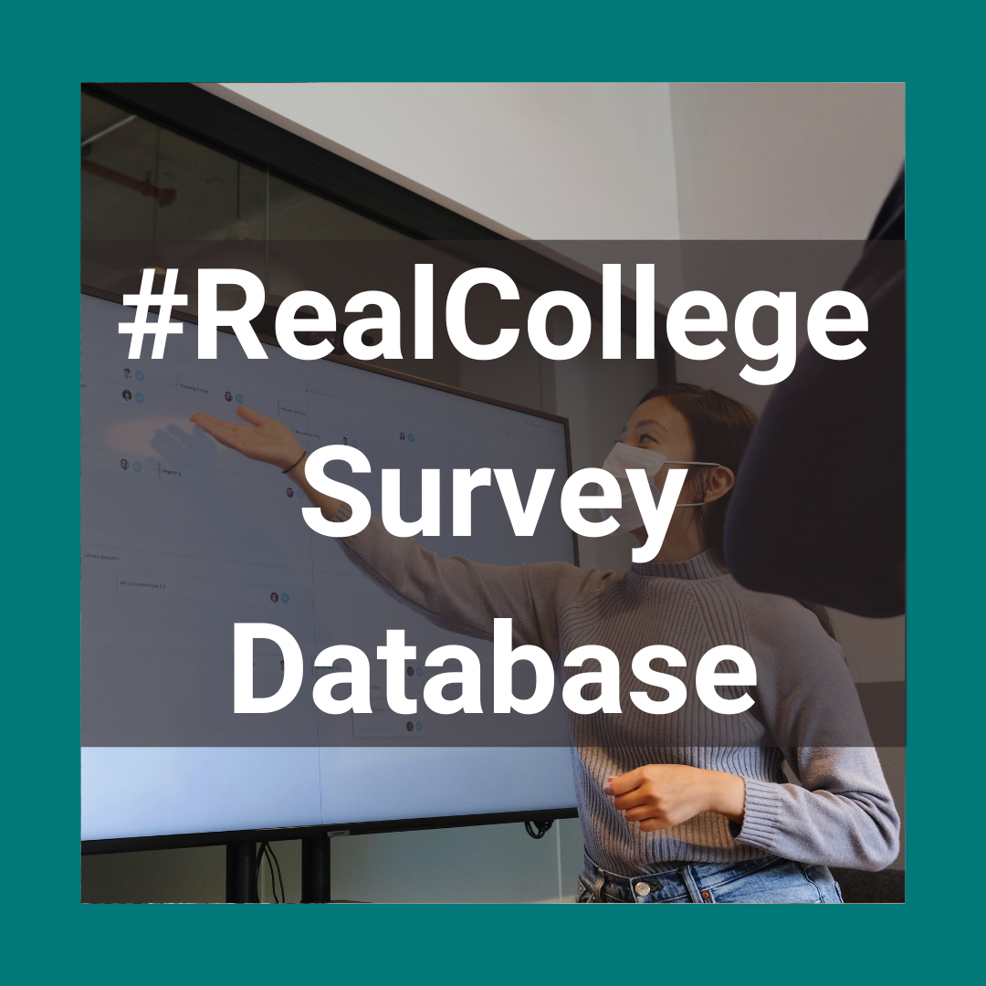 #RealCollege Survey Database